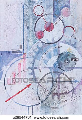 Stock Image - Phone collage. Fotosearch