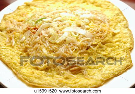 Plate of crabmeat omelet, close up View Large Photo Image Stock Image - Plate of crabmeat omelet, close up. Fotosearch