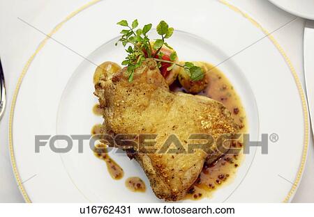 Plate of roasted chicken, white background View Large Photo Image Stock Image - Plate of roasted chicken, white background. Fotosearch