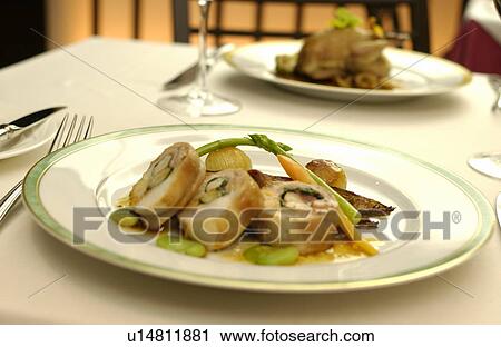 Plate of roasted rabbit View Large Photo Image Stock Image - Plate of roasted rabbit. Fotosearch