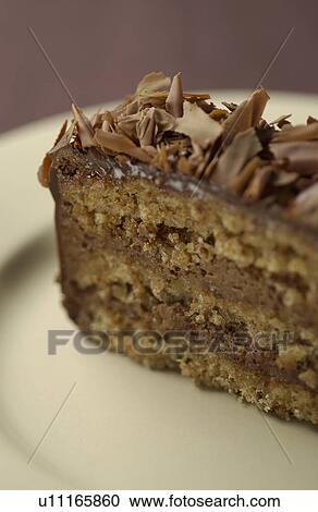 Plate of sliced chocolate cake, close up View Large Photo Image Stock Image - Plate of sliced chocolate cake, close up. Fotosearch