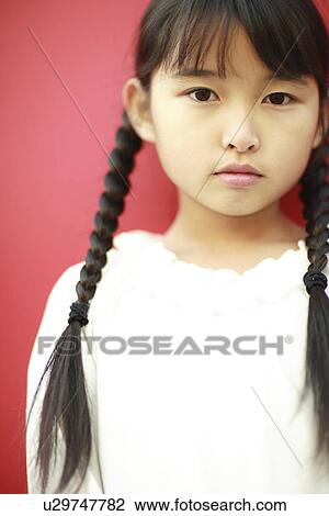 Portrait of a girl View Large Photo Image Stock Image - Portrait of a girl. Fotosearch