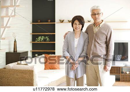 Portrait of senior couple View Large Photo Image Stock Photo - Portrait of senior couple. Fotosearch