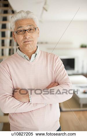 Portrait of senior man with glasses View Large Photo Image Stock Photography - Portrait of senior man with glasses. Fotosearch