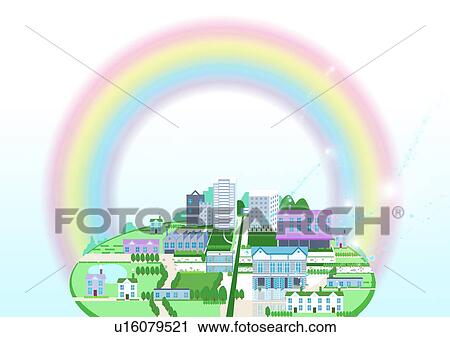 Stock Image - Rainbow. Fotosearch