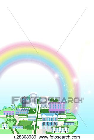 Stock Photo - Rainbow. Fotosearch