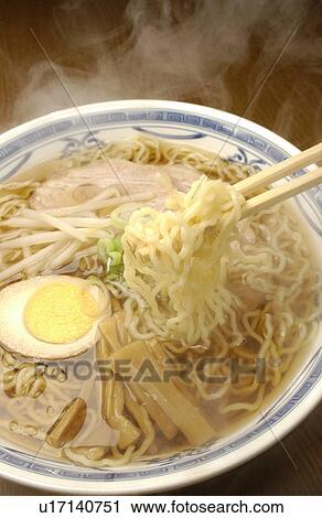 Ramen noodle soup View Large Photo Image Stock Image - Ramen noodle soup. Fotosearch