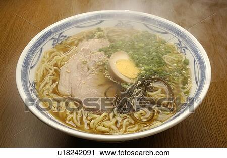 Ramen noodle soup View Large Photo Image Stock Image - Ramen noodle soup. Fotosearch
