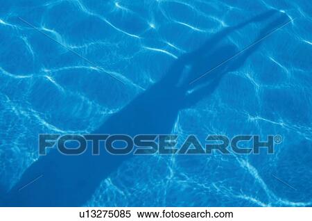 Rippled water and shadow of a woman View Large Photo Image Stock Photography - Rippled water and shadow of a woman. Fotosearch