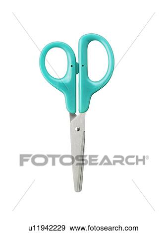 Stock Photo - Scissors, white background. Fotosearch