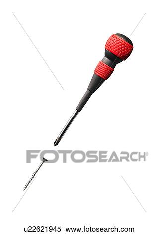Stock Photography - Screw and Screwdriver. Fotosearch