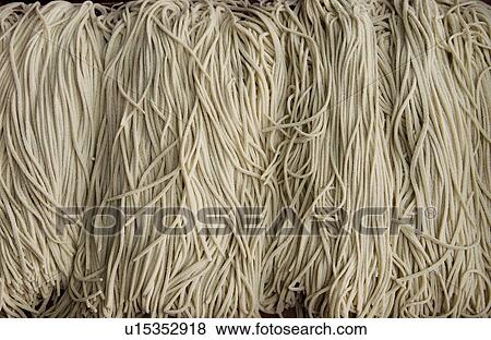 Soba noodles, close up, full frame View Large Photo Image Stock Photo - Soba noodles, close up, full frame. Fotosearch