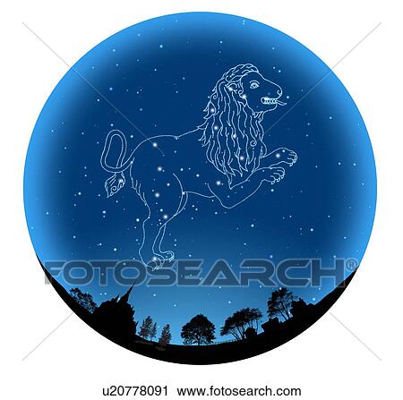 Star Sign, Leo View Large Photo Image Stock Image - Star Sign, Leo. Fotosearch