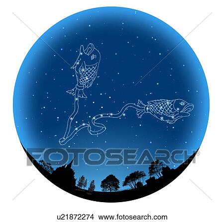 Star Sign, Pisces View Large Photo Image Picture - Star Sign, Pisces. Fotosearch