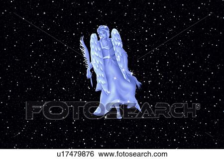 Stock Photograph - Star Sign, Virgo. Fotosearch