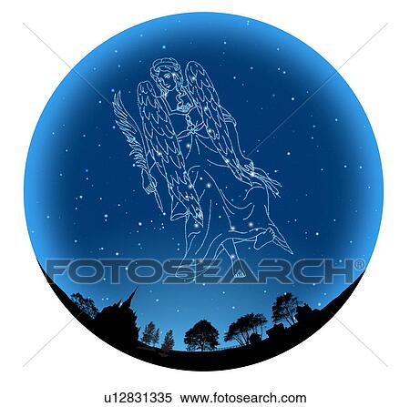 Star Sign, Virgo View Large Photo Image Stock Photography - Star Sign, Virgo. Fotosearch