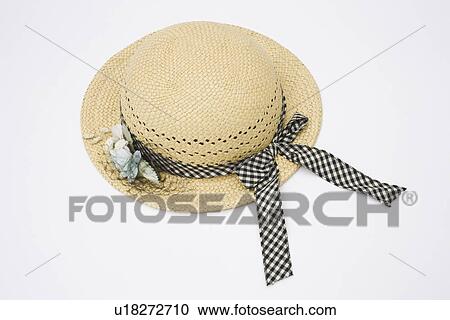 Straw hat View Large Photo Image Stock Image - Straw hat. Fotosearch