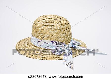 Stock Photo - Straw hat. Fotosearch