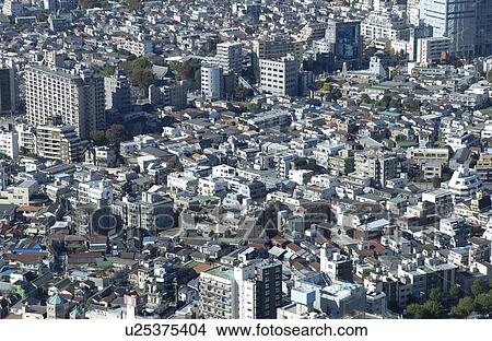 Picture - Tokyo cityscape, Tokyo prefecture, Japan. Fotosearch