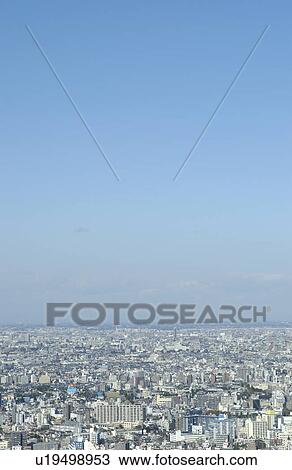 Tokyo cityscape under sky, copy space, Tokyo prefecture, Japan View Large Photo Image Stock Image - Tokyo cityscape under sky, copy space, Tokyo prefecture, Japan. Fotosearch