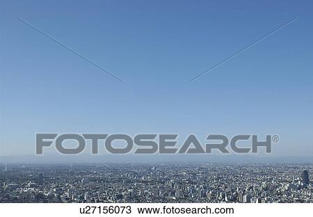 Tokyo cityscape under sky, copy space, Tokyo prefecture, Japan View Large Photo Image Stock Image - Tokyo cityscape under sky, copy space, Tokyo prefecture, Japan. Fotosearch