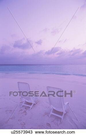 Two Beach Chairs on Beach View Large Photo Image Stock Image - Two Beach Chairs on Beach. Fotosearch