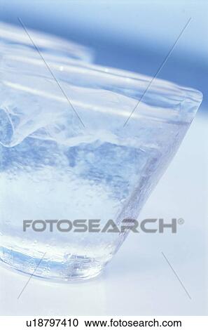 Stock Image - Two glasses of water. Fotosearch