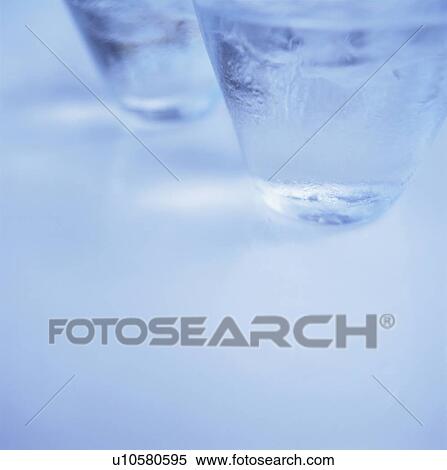 Stock Photography - Two glasses of water. Fotosearch