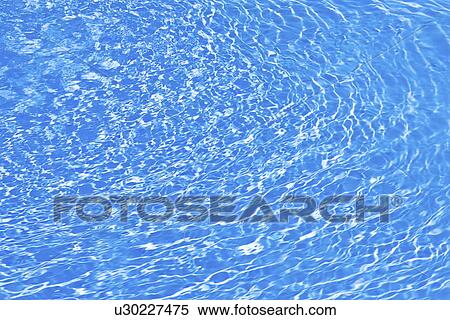Stock Photography - Water surface of swimming pool, full frame. Fotosearch