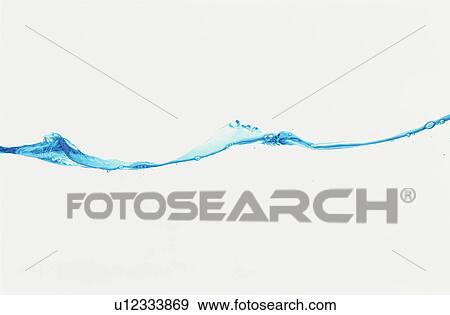 Wave of water View Large Photo Image Stock Photo - Wave of water. Fotosearch