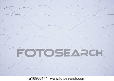 Stock Image - White wall, full frame. Fotosearch