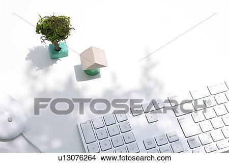 Wooden house, computer keyboard and mouse on white background View Large Photo Image Picture - Wooden house, computer keyboard and mouse on white background. Fotosearch