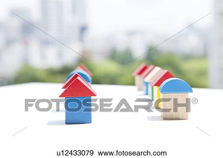 Wooden houses in lines, differential focus View Large Photo Image Stock Photo - Wooden houses in lines, differential focus. Fotosearch