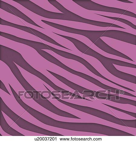 Stock Image - Zebra print, CG. Fotosearch