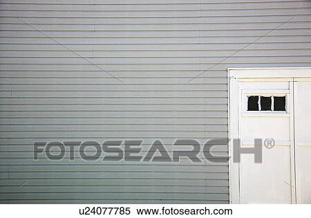 camrose, alberta, canada; a white door on a garage View Large Photo Image Stock Photography - camrose, alberta, canada; a white door on a garage. Fotosearch