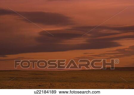 Stock Photo - northwest territories, canada; sky over the arctic. Fotosearch