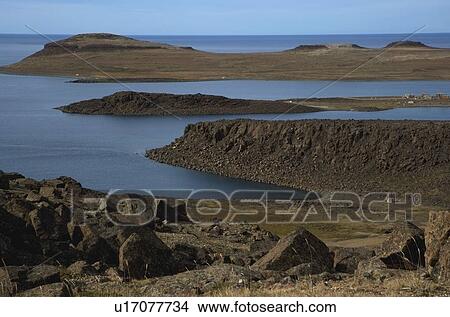northwest territories, canada; the arctic coastline View Large Photo Image Picture - northwest territories, canada; the arctic coastline. Fotosearch
