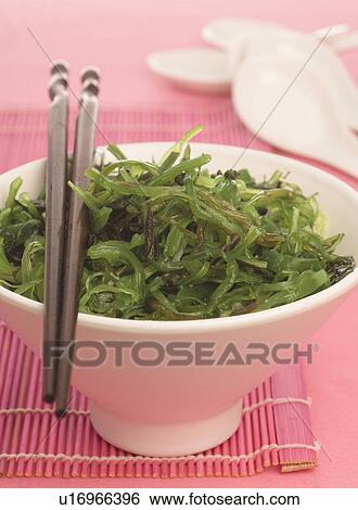 Alga salad View Large Photo Image Stock Photograph - Alga salad. Fotosearch