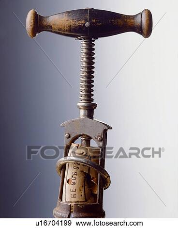 Antique corkscrew View Large Photo Image Stock Photo - Antique corkscrew. Fotosearch