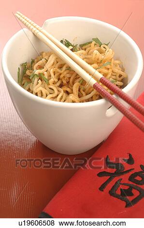 Stock Photo - Asian noodles. Fotosearch