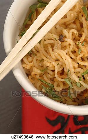 Asian noodles View Large Photo Image Stock Photograph - Asian noodles. Fotosearch
