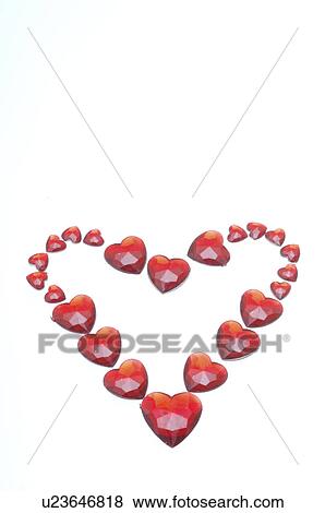 Big red heart made of little hearts View Large Photo Image Stock Photo - Big red heart made of little hearts. Fotosearch