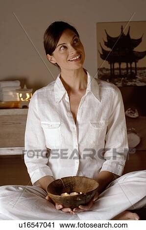 Bowl with fragrance candles View Large Photo Image Stock Image - Bowl with fragrance candles. Fotosearch