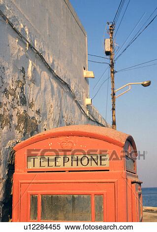 Stock Photography - Britisch phone box. Fotosearch