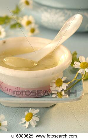Stock Photography - Camomile vanishing creme. Fotosearch