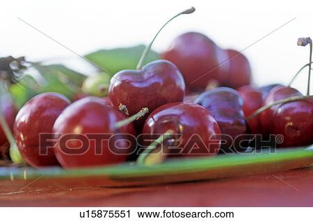 Stock Image - Cherries. Fotosearch
