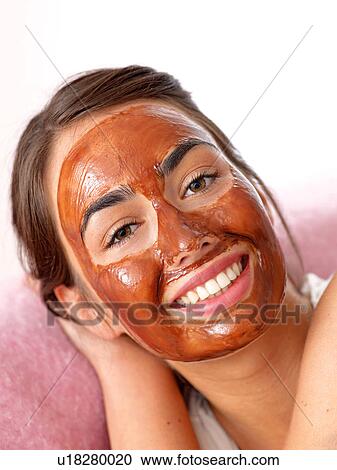Chocolate mask View Large Photo Image Stock Image - Chocolate mask. Fotosearch