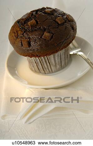 Chocolate Muffin View Large Photo Image Stock Image - Chocolate Muffin. Fotosearch