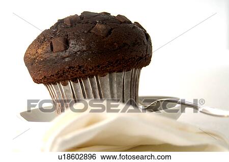 Stock Photograph - Chocolate Muffin. Fotosearch