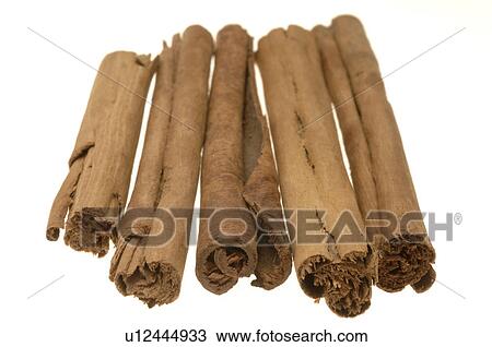 Stock Image - Cinnamon sticks. Fotosearch